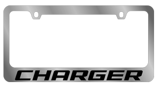 Dodge Charger Chrome License Plate Frame by Eurosport Daytona