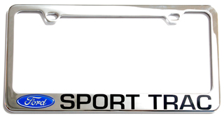Eurosport Daytona Ford Sport Trac Chrome License Plate Frame