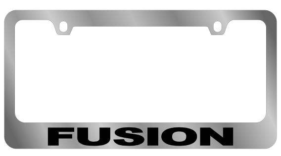 Eurosport Daytona Ford Fusion Chrome License Plate Frame