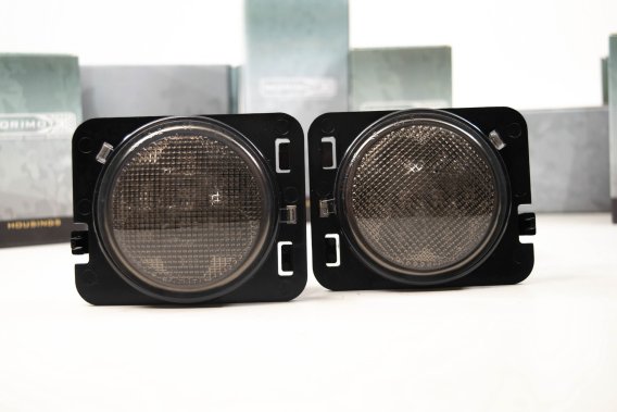 2007-2018 Jeep Wrangler JK Morimoto XB LED Parking Lights with UV Coating