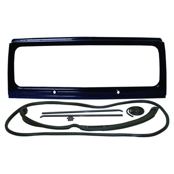 Black Windshield Frame Kit for 1976-1986 Jeep CJ-5, CJ-7, CJ-8 by Crown Automotive