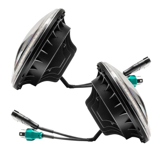 ORACLE Lighting 2007-2018 Jeep Wrangler JK Switchback LED Halo Headlights