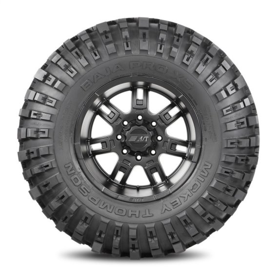 Mickey Thompson Baja Pro XS Tire 15/43-17LT – Load Range C Black Sidewall Bias-Ply Off-Road Tire