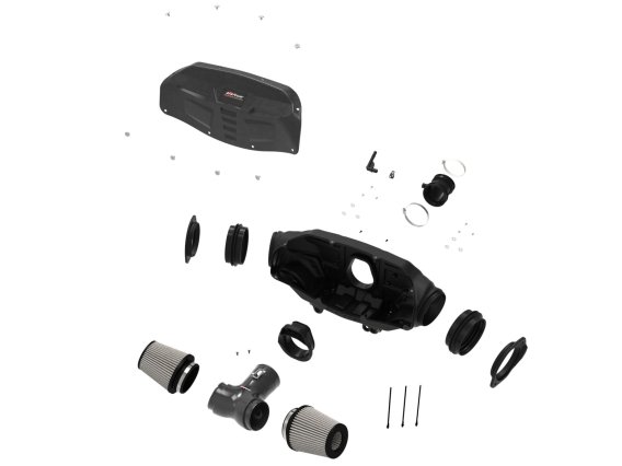 2020-2025 C8 Corvette aFe Power Black Series Carbon Fiber Cold Air Intake System w/Filters
