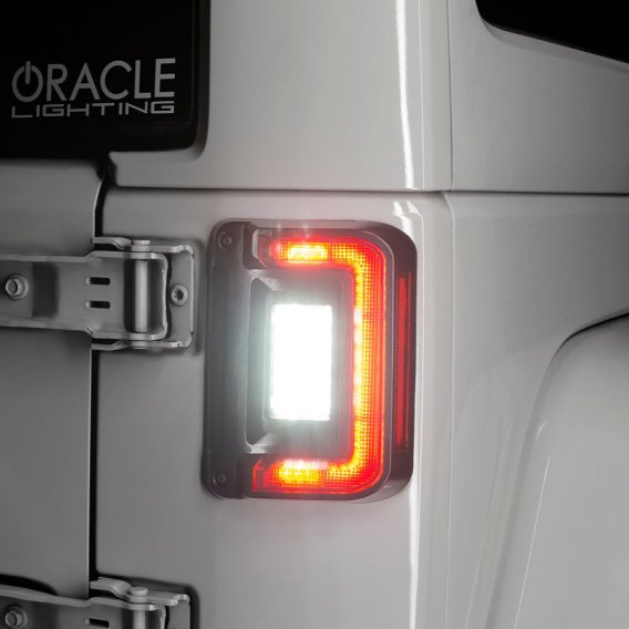 ORACLE Lighting Flush Mount LED Tail Lights for Jeep Wrangler JK