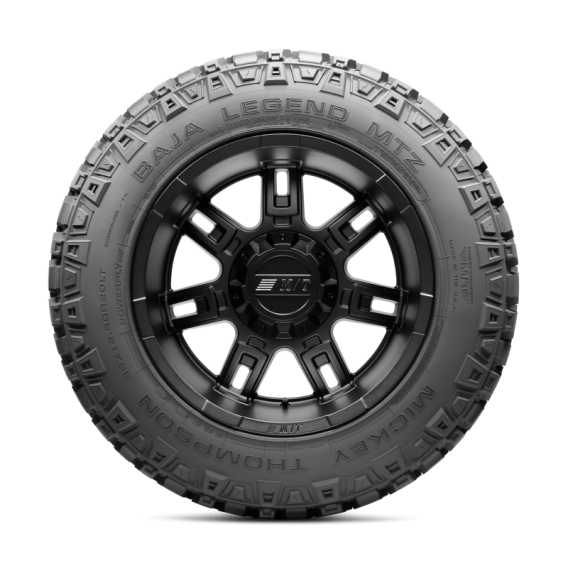 Mickey Thompson Baja Legend MTZ Tire - 35x12.50R17LT 17-Inch Black Sidewall Light Truck Radial