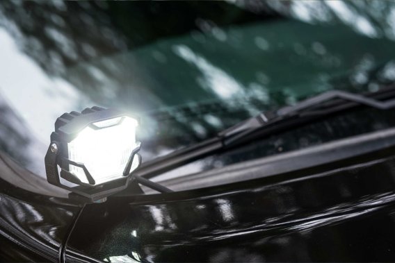 2007-2013 Chevrolet Silverado Morimoto 4Banger A-Pillar LED Lighting Kit with Brackets