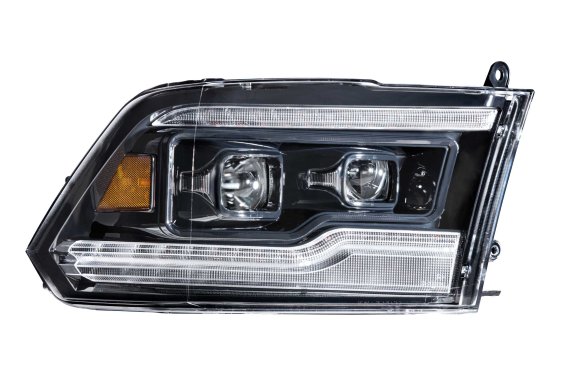 2009-2018 Dodge Ram 1500/HD Morimoto XB LED Headlights with Amber DRL - Plug and Play, DOT Approv...