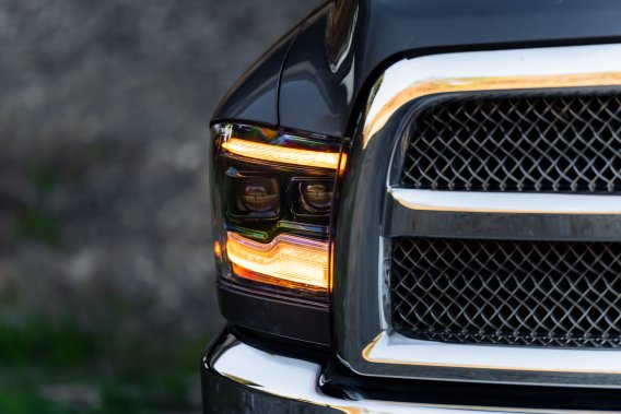 2009-2018 Dodge Ram 1500/HD Morimoto XB LED Headlights with Amber DRL - Plug and Play, DOT Approv...
