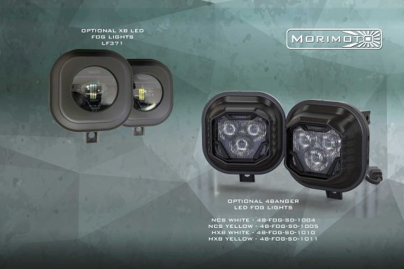 2008-2010 Ford Super Duty Morimoto XB Hybrid LED Headlights Pair