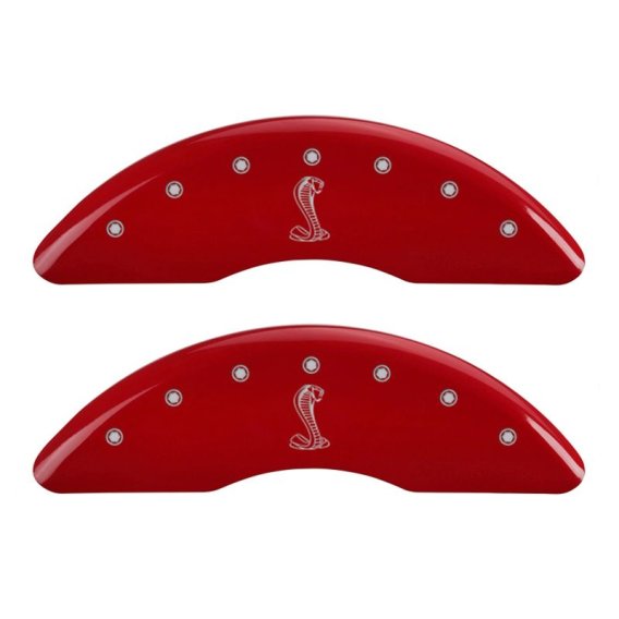 2015-2019 Ford Mustang SNAKE MGP Caliper Covers Red