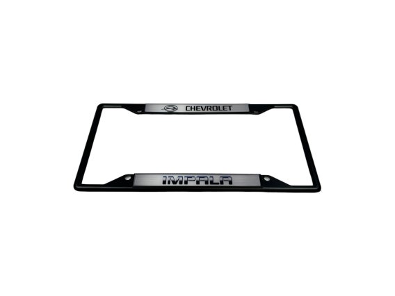 Chevrolet Impala Black License Plate Frame Eurosport Daytona