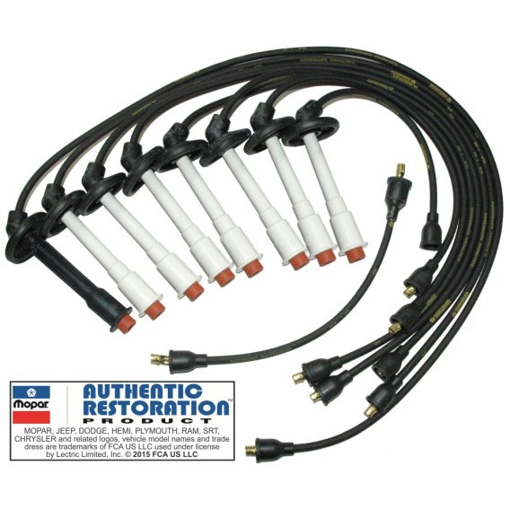 1966 Dodge Coronet/Charger/Super Bee/Daytona/330/440 Lectric Spark Plug Wire Set Reproduction for...