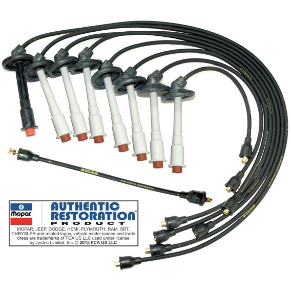 1970 Dodge Challenger Lectric Spark Plug Wire Set for Hemi (Street) Reproduction
