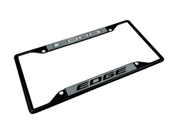 Eurosport Daytona Ford Edge Black License Plate Frame