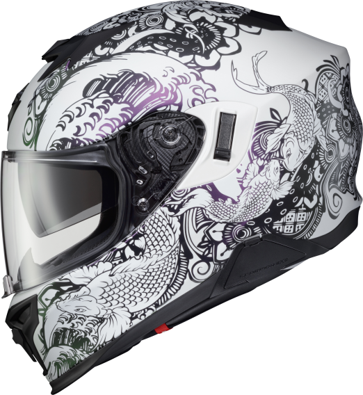ScorpionEXO EXO-T520 Nama-Sushi Helmet (White/Chameleon - Small)