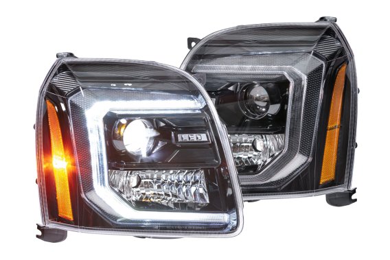 2007-2014 GMC Yukon XB Hybrid LED Headlights by Morimoto - High-Performance Bi-LED Projectors wit...