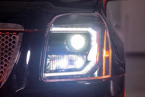 2007-2014 GMC Yukon XB Hybrid LED Headlights by Morimoto - High-Performance Bi-LED Projectors wit...