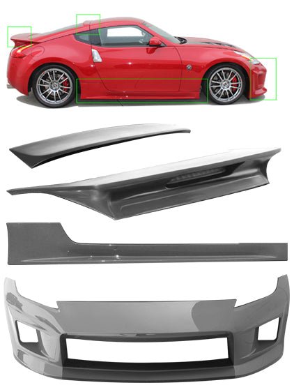 2009-2020 Nissan 370Z [Z34] 6-Piece Body Kit - KB11120KT2 Stillen Exterior Styling