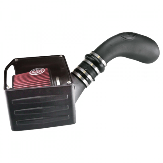 Cold Air Intake For 07-08 GMC Yukon Oiled Cotton Cleanable Red S&B 75-5042