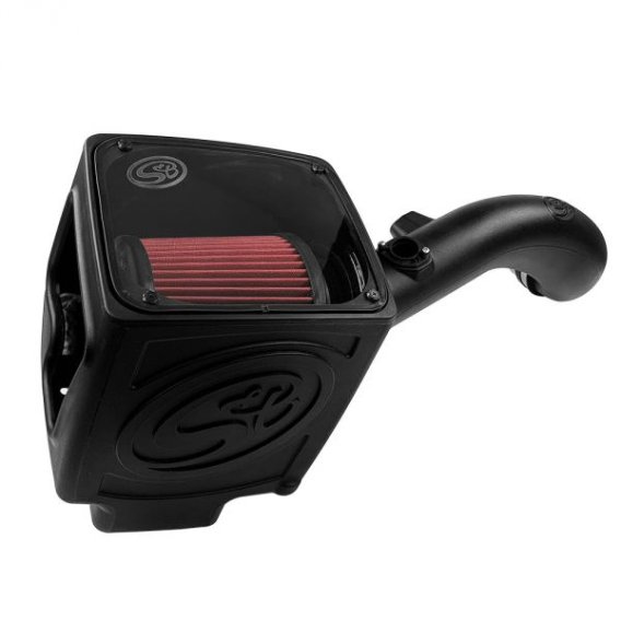 Cold Air Intake For 09-13 Chevrolet Silverado/ Sierra 2500 / 3500 6.0L Cotton Cleanable Red S&B 7...