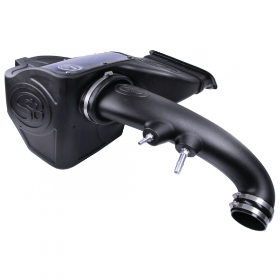 Cold Air Intake For 2018-19 Ford F150 V8-5.0L Dry Dry Expandable White S&B 75-5123D