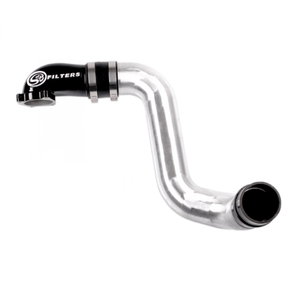 2005-2007 Ford Powerstroke 6.0L Intake Elbow with Cold Side Intercooler Piping & Boots - S&B 76-1...