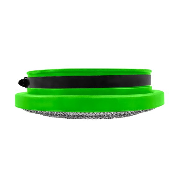 6" (Green) Turbo Screen Guard With Velocity Stack - S&B 77-3008