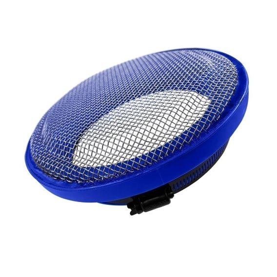 6" (Blue) Turbo Screen Guard With Velocity Stack - S&B 77-3011