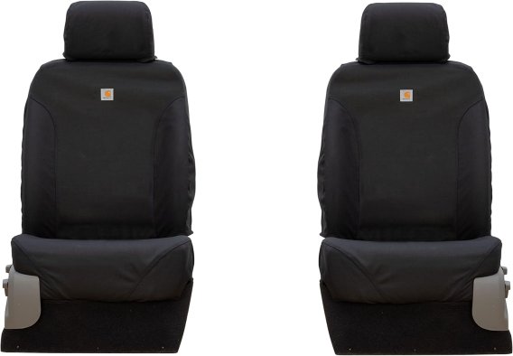 2023-2022 Carhartt Super Dux Custom Front Row Seat Covers - Black