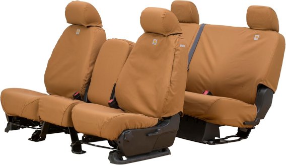 Carhartt Seat Covers in Carhartt Brown - Durable Automotive Protection