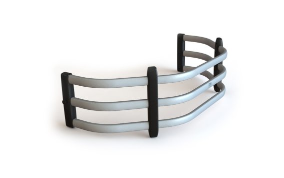 AMP Research BedXtender HD Sport - Silver Truck Bed Tailgate Extender for Fleetside and Stepside ...