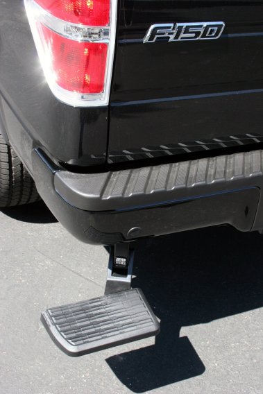 AMP Research BedStep Retractable Bumper Step for 2006-2014 Ford F-150 (Excl. Flareside) - Durable...