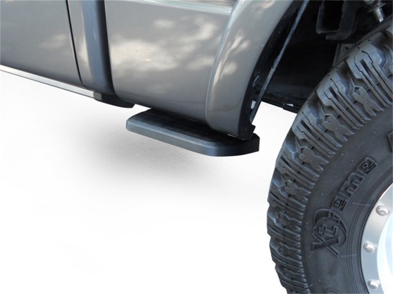 2017-2022 Ford Super Duty AMP Research BedStep2 Side Step - No Drill, High-Strength Aluminum, 300...