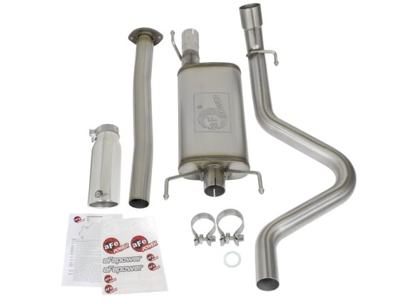 aFe MACH Force XP Cat-Back Stainless Steel Exhaust Syst w/Polished Tip Toyota Tacoma 05-12 L4-2.7...