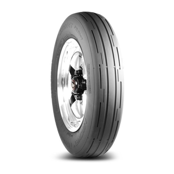 Mickey Thompson ET Street Front Tire - 27X6.00R17LT, 17 Inch, Black Sidewall