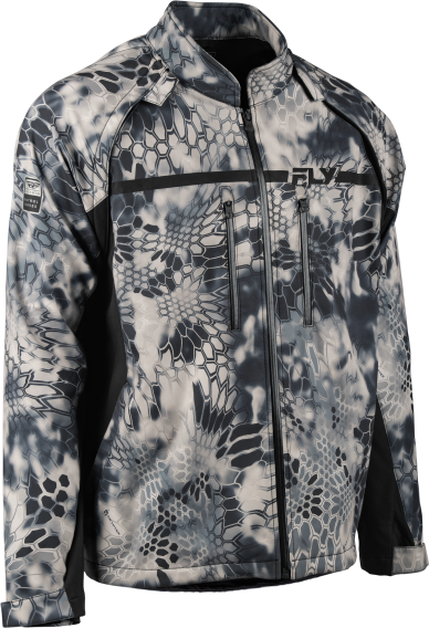 Fly Racing Men's Patrol Kryptek Jacket (Grey/Black, 2X-Large)