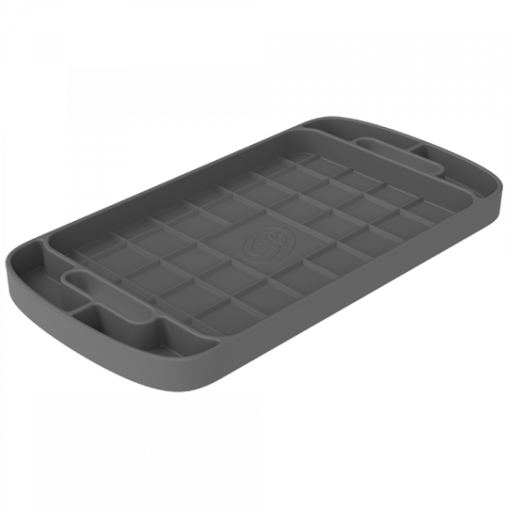 Large - Charcoal Silicone Tool Tray - S&B 80-1004L