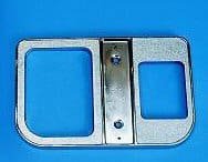 C1 1959-1962 Corvette Shifter Console Plate - 4 Speed