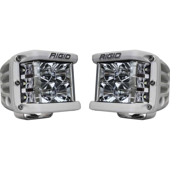 Flood Surface Mount White Housing Pair D-SS Pro RIGID Industries 862113