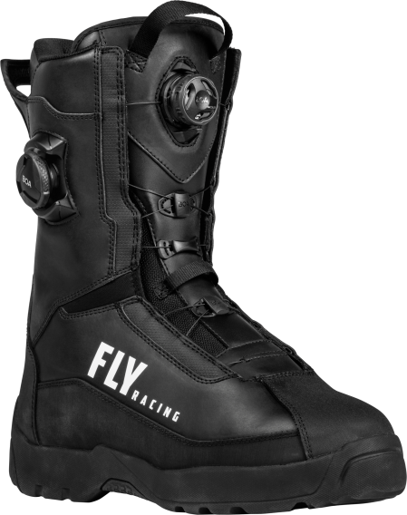 Fly Racing Snow BOA Inversion Boot (Black, 8)