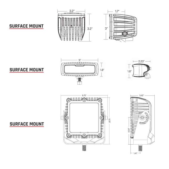 Spot E-Mark Compliant SR-Q Pro RIGID Industries 90521EM