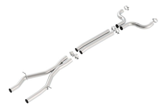 2016-2023 6th Generation Camaro SS Borla X-Pipe with Mid Pipes 60607