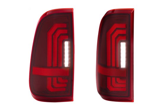1999-2016 Ford Super Duty Morimoto XB LED Tail Lights with Backup Boost System