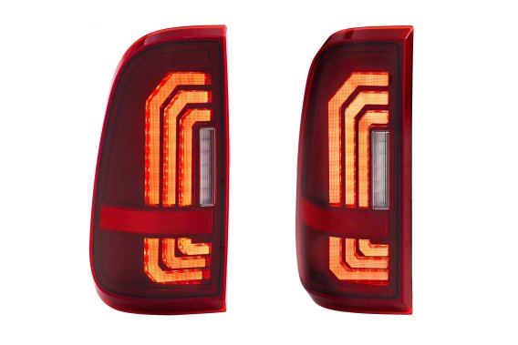 1999-2016 Ford Super Duty Morimoto XB LED Tail Lights with Backup Boost System