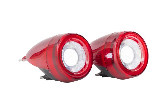 2005-2010 Ferrari F430 Morimoto LED Tail Lights Complete Set - Plug and Play, Ultra-Durable Desig...