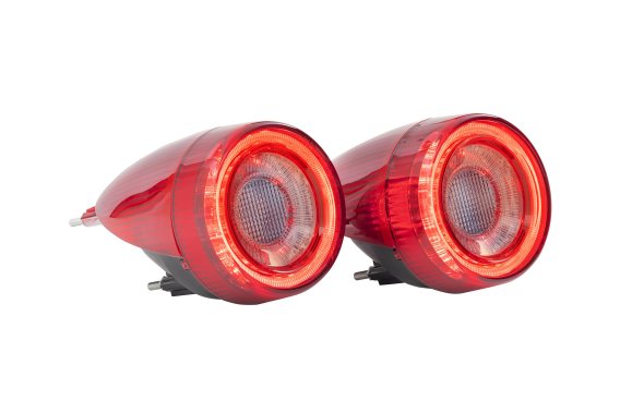 2005-2010 Ferrari F430 Morimoto LED Tail Lights Complete Set - Plug and Play, Ultra-Durable Desig...