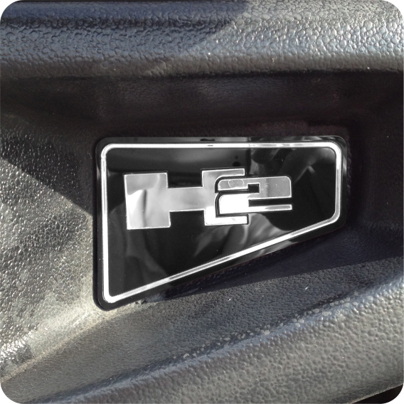 Eurosport Daytona Hummer H2 Bumper Corners With Logo (2pc)