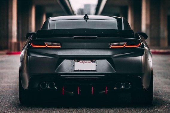 2014-2015 Chevrolet Camaro Morimoto XB LED Tail Lights Pair Plug and Play Red or Smoked Lens