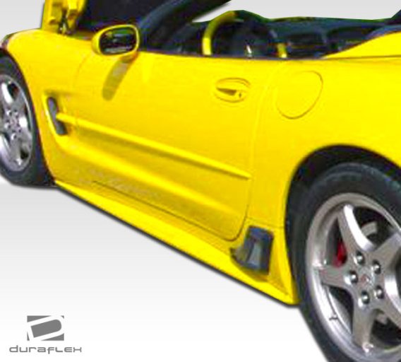 1997-2004 Corvette C5 Duraflex AC Edition Side Skirts Rocker Panels - 2 Piece